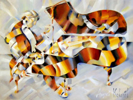 Pianist. Пианист. Андрей Ковалёв. Живопись